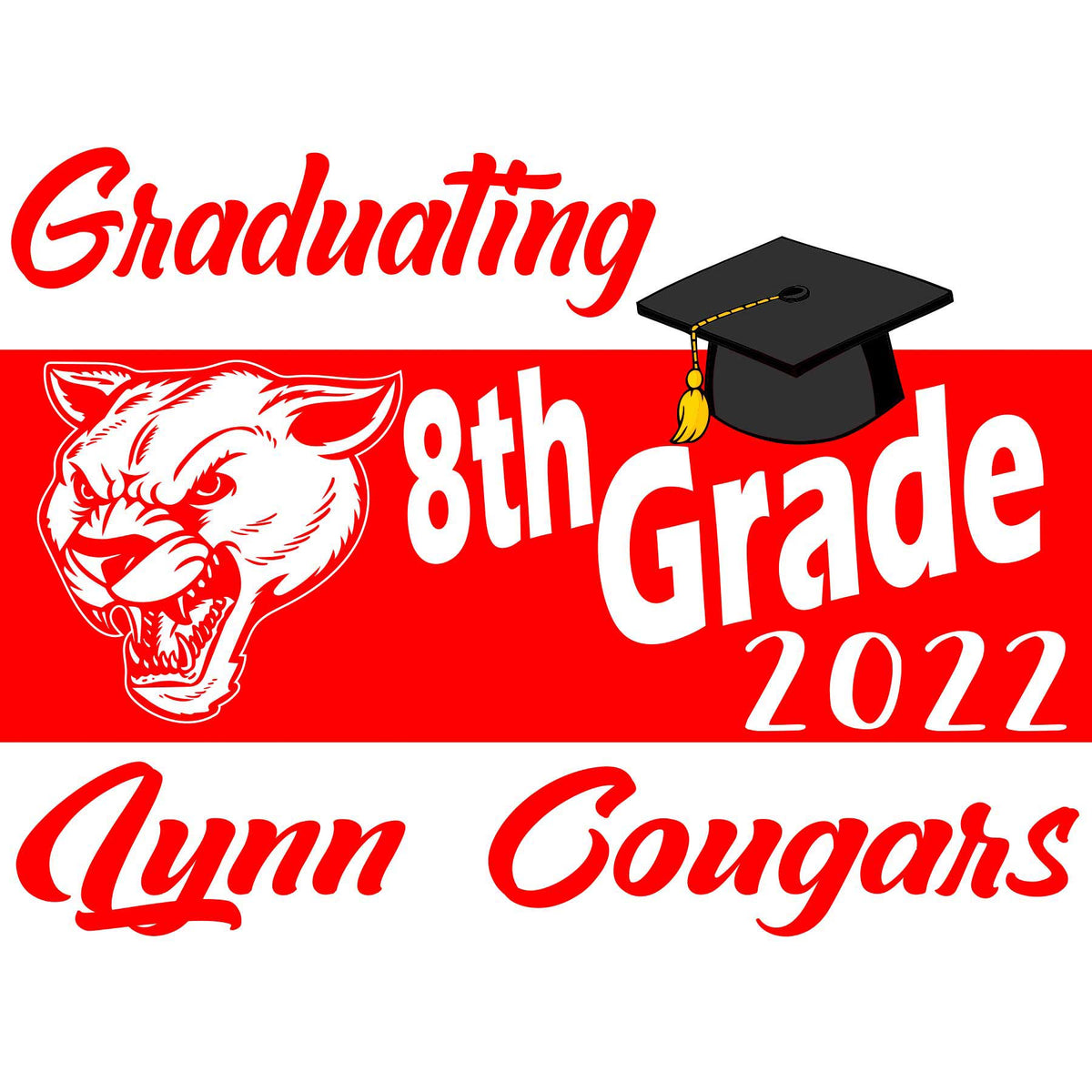 Lynn Middle School Yard Sign