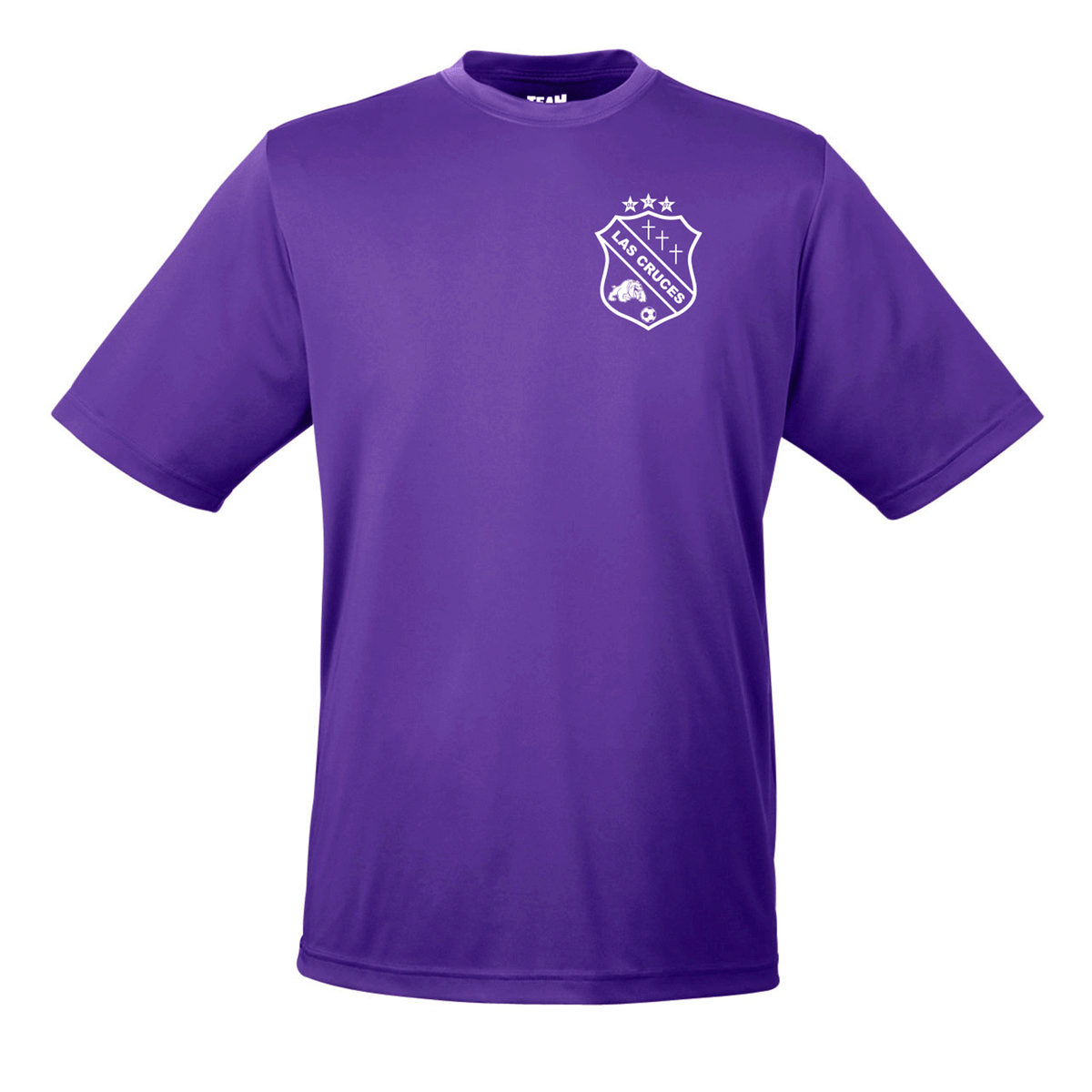 LCHS Boys Soccer Purple Short Sleeve Dryfit T-Shirt