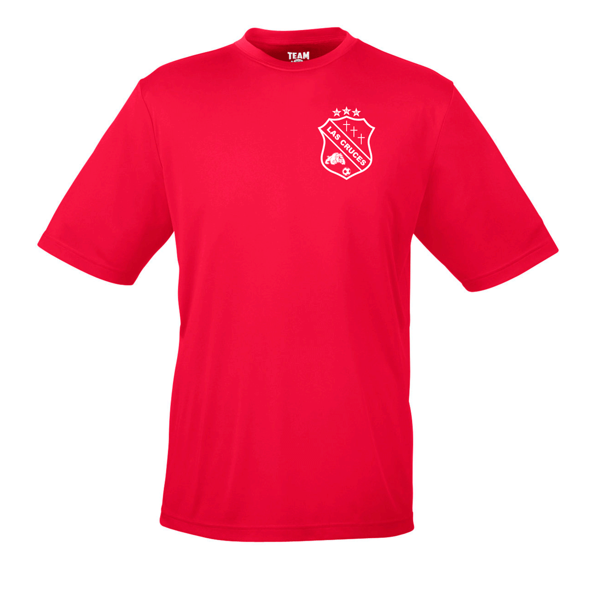 LCHS Boys Soccer Red Short Sleeve Dryfit T-Shirt