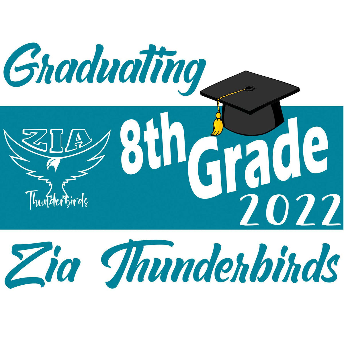 Zia Middle School Yard Sign