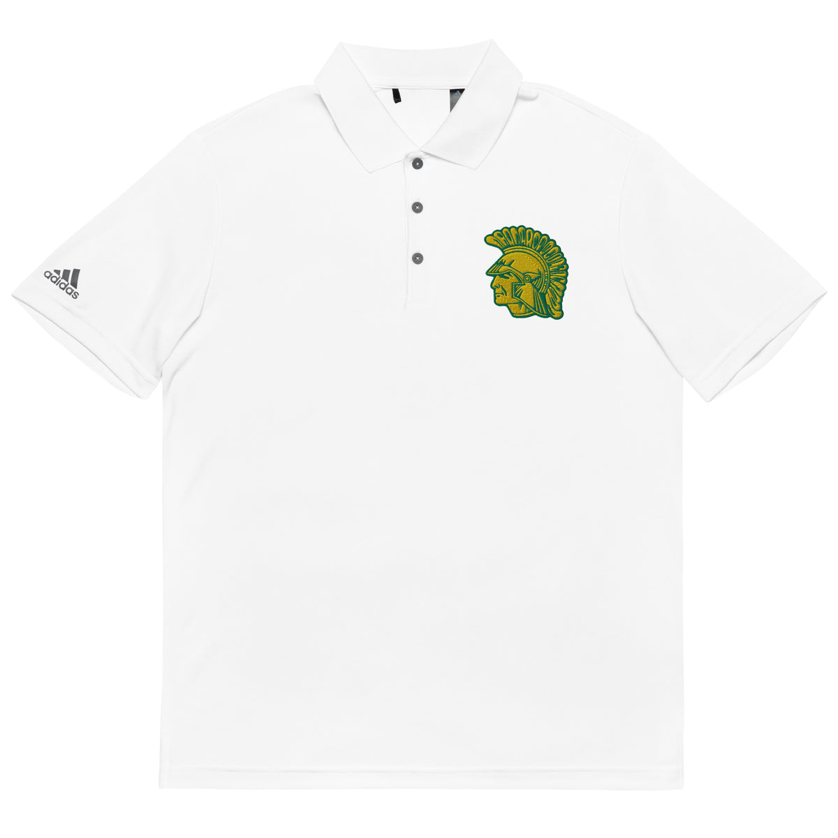 Mayfield High School Embroidered Logo Adidas Performance Polo Shirt