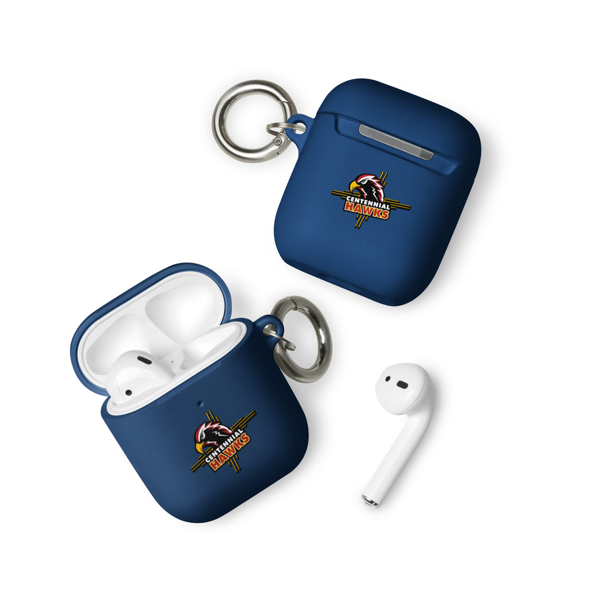Centennial High School Hawks Logo AirPods and AirPods Pro Protective Case