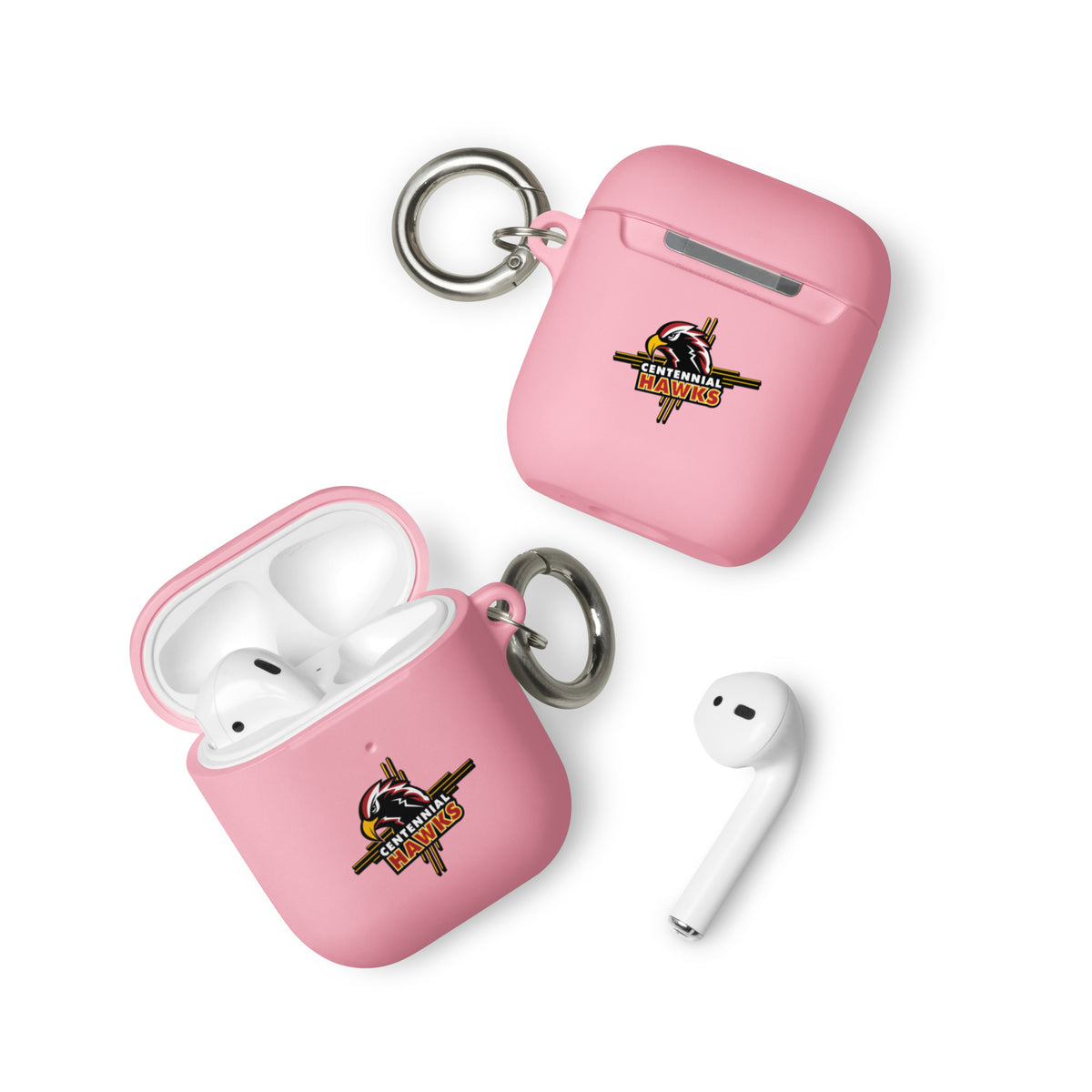 Centennial High School Hawks Logo AirPods and AirPods Pro Protective Case