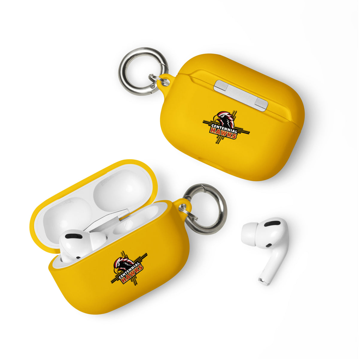 Centennial High School Hawks Logo AirPods and AirPods Pro Protective Case