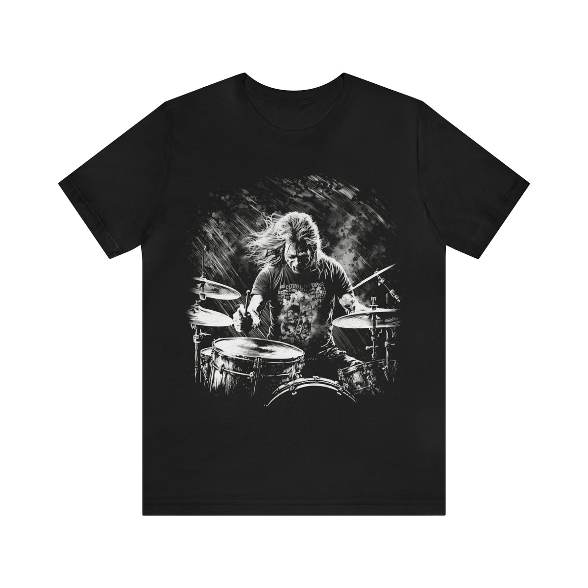 Rock and Roll Drummer T-Shirt