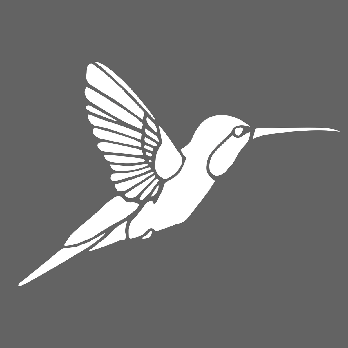 Hummingbird Vinyl Sticker Graphic Decal