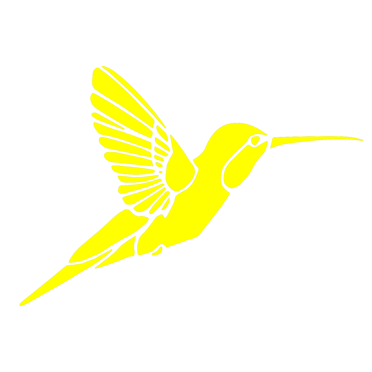 Hummingbird Vinyl Sticker Graphic Decal