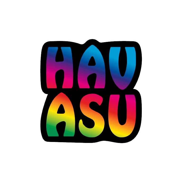 Havasu Rainbow Colors Graphic Decal - Ragged Apparel Screen Printing and Signs - www.nmshirts.com