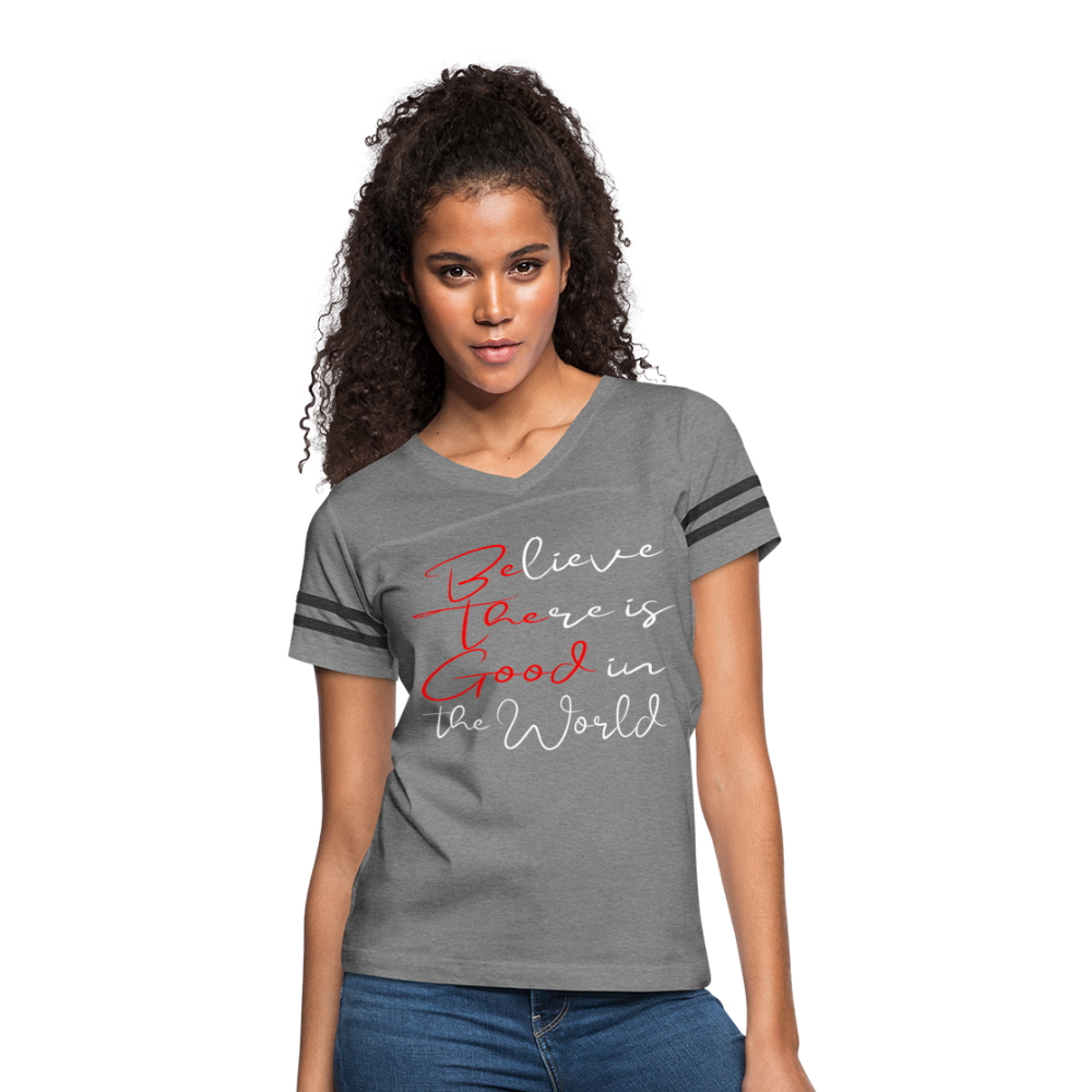 Be the Good Women’s Vintage Sport T-Shirt - Ragged Apparel Screen Printing and Signs - www.nmshirts.com