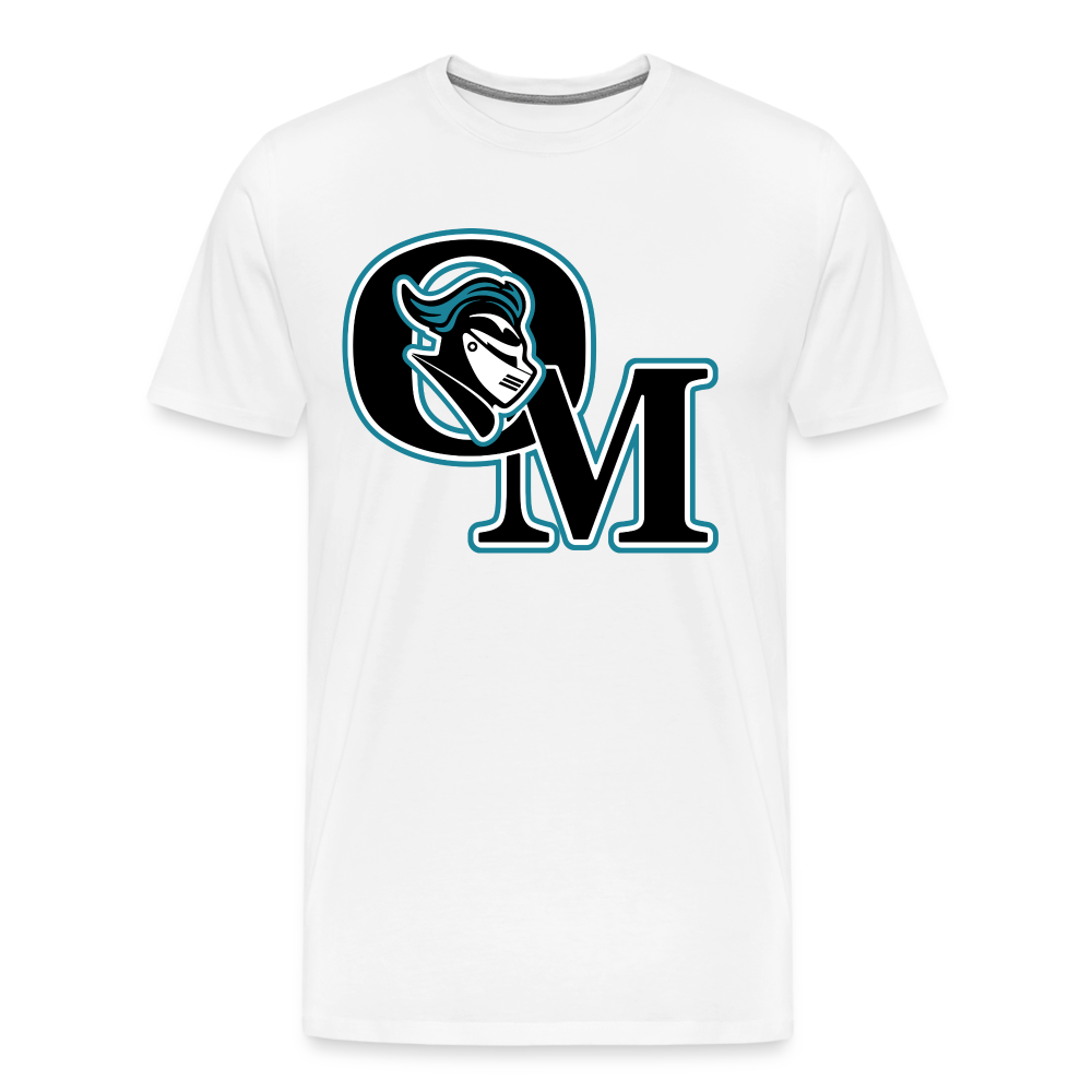 Organ Mountain High School Knights Logo T-Shirt - white