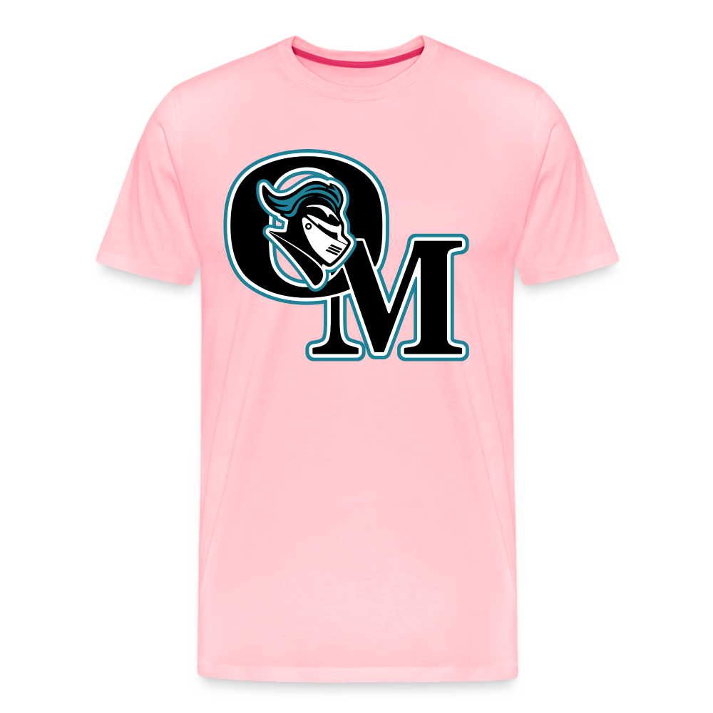 Organ Mountain High School Knights Logo T-Shirt - pink