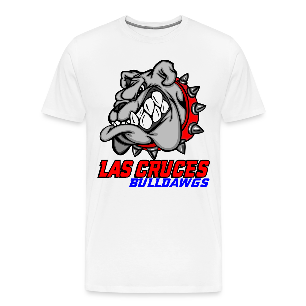 Las Cruces High School Growling Dawg T-Shirt - white