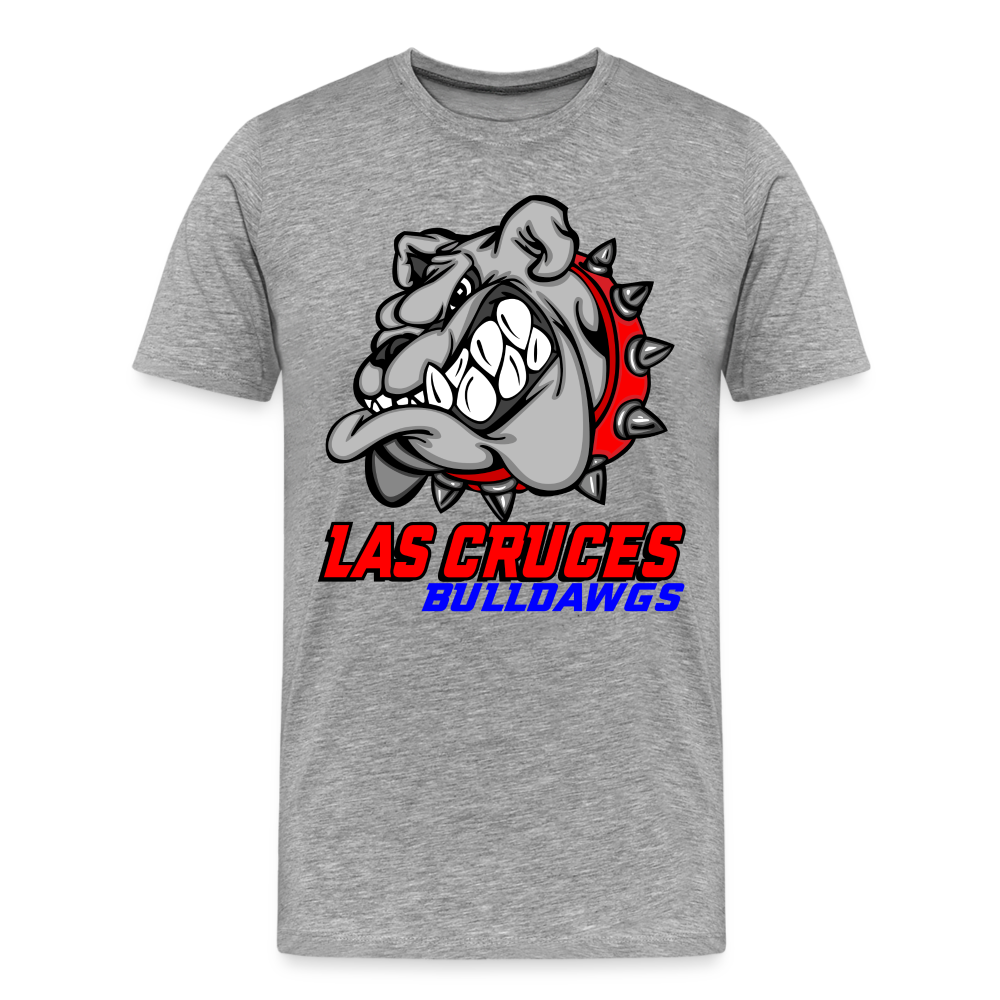Las Cruces High School Growling Dawg T-Shirt - heather gray