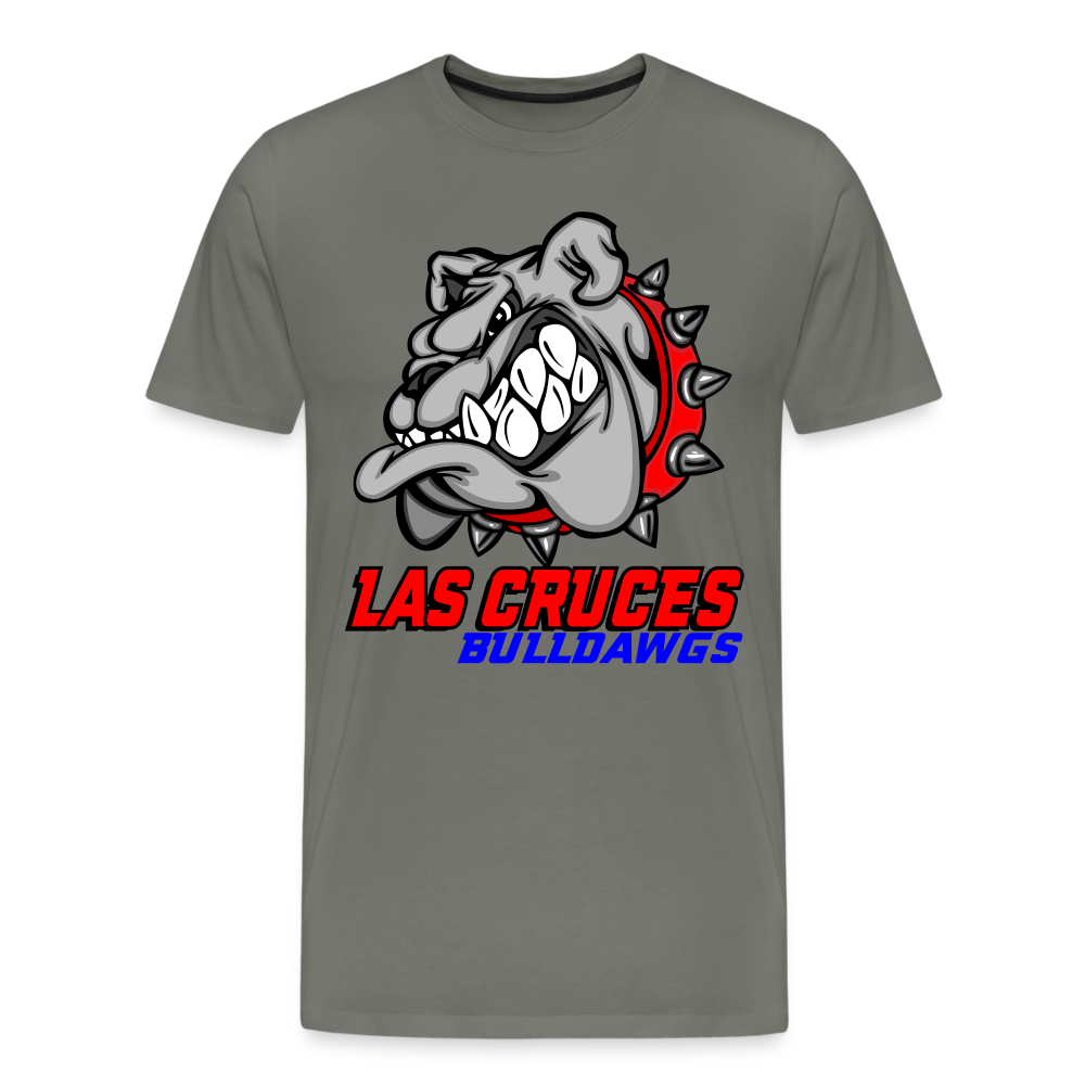Las Cruces High School Growling Dawg T-Shirt - asphalt gray