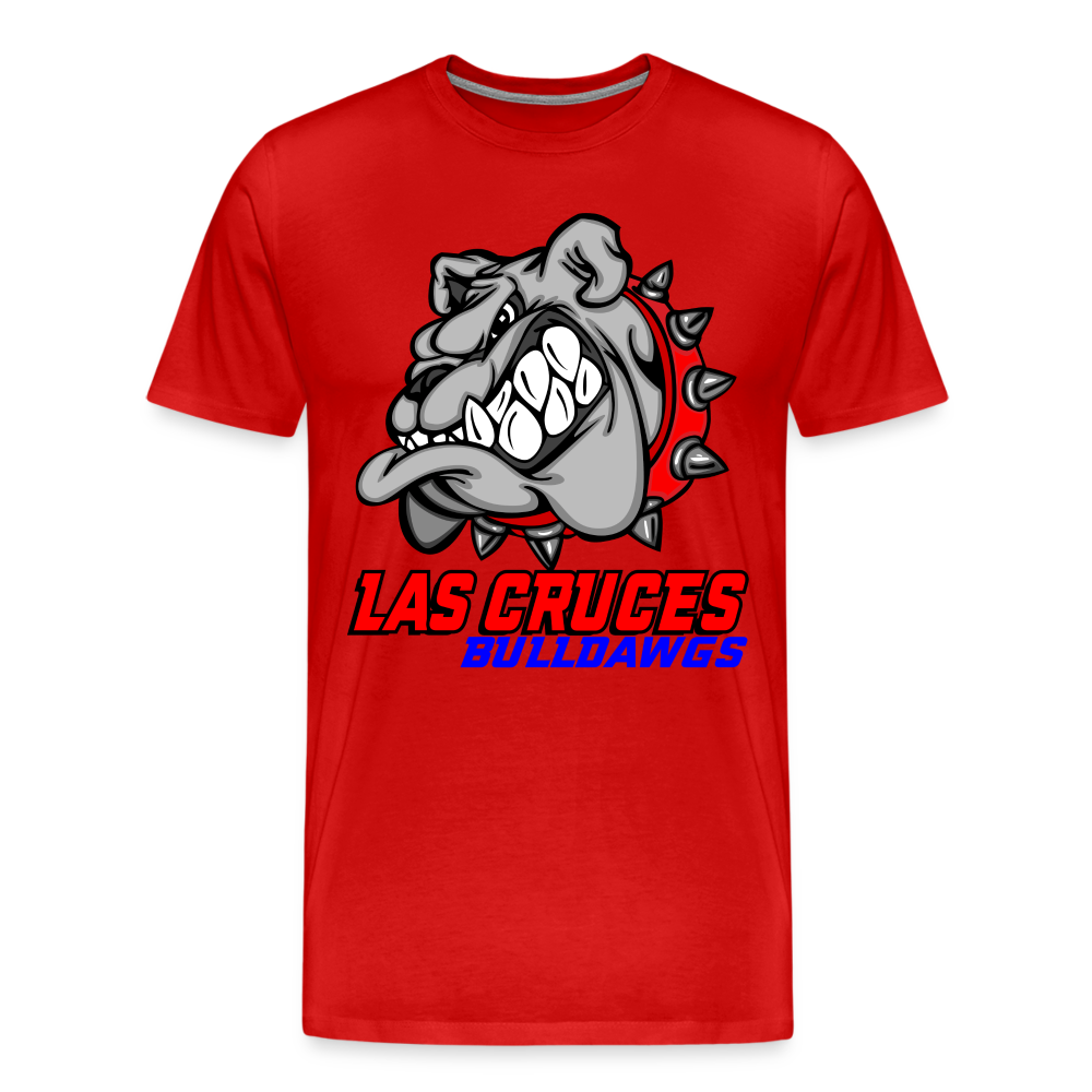 Las Cruces High School Growling Dawg T-Shirt - red
