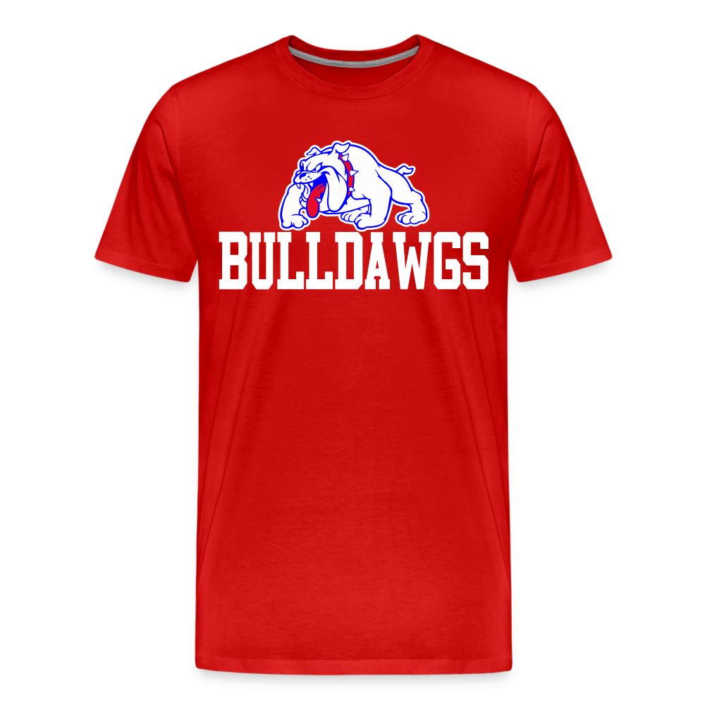Las Cruces High School Bulldawgs T-Shirt - red
