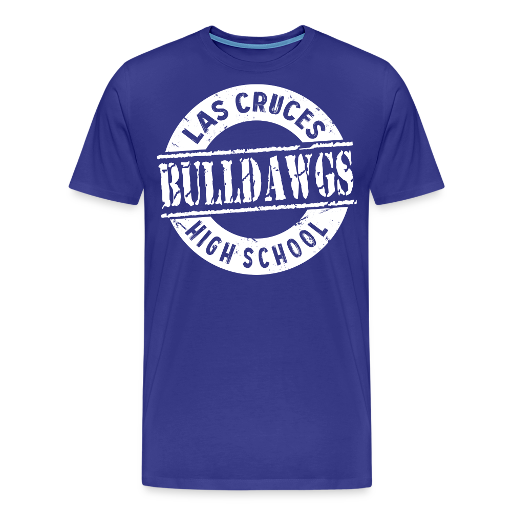 Las Cruces High School Distressed T-Shirt - royal blue