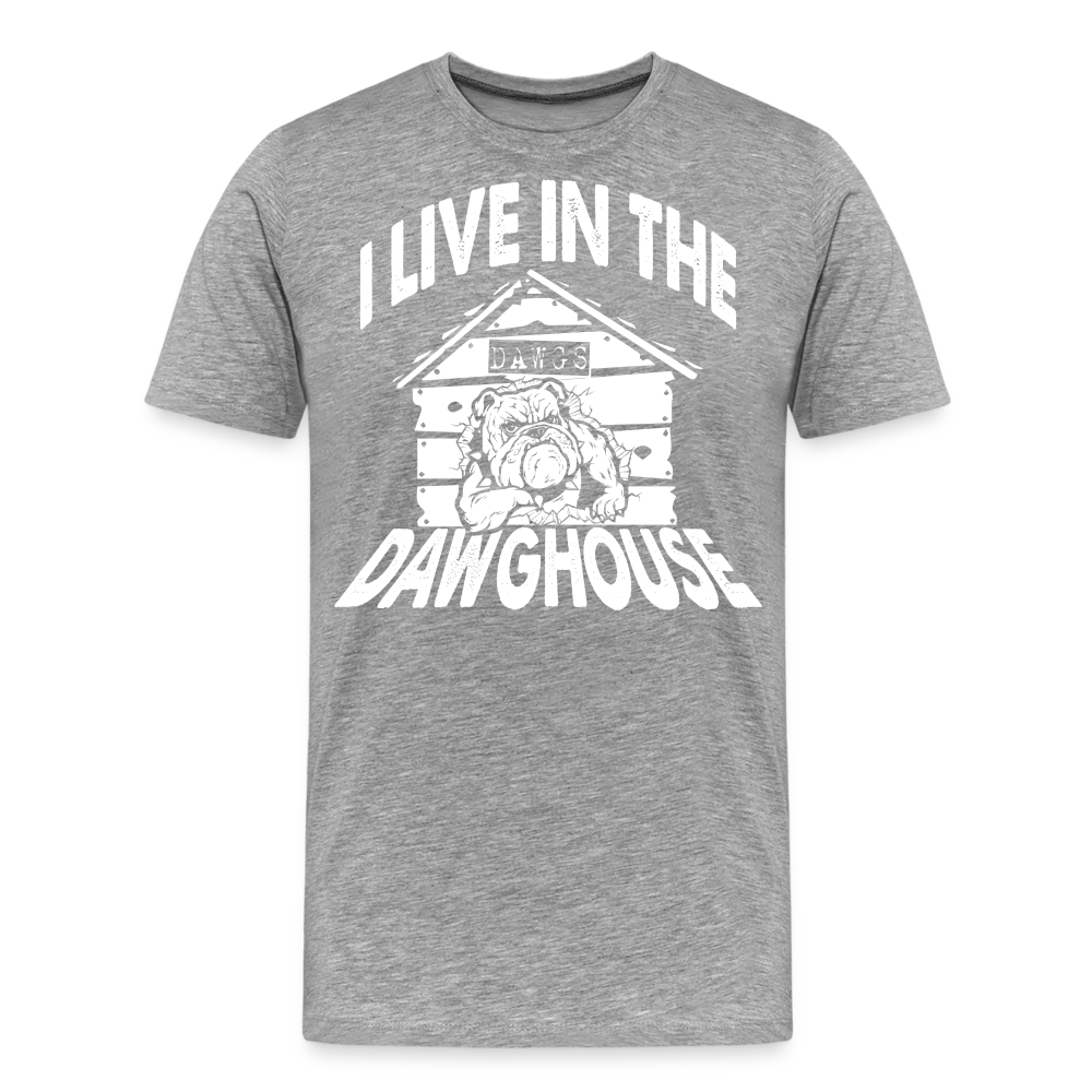 Las Cruces High School Dawghouse T-Shirt - heather gray