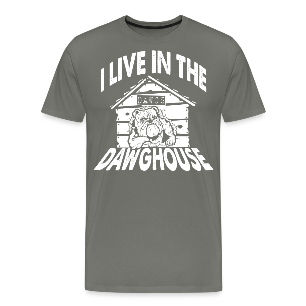 Las Cruces High School Dawghouse T-Shirt - asphalt gray