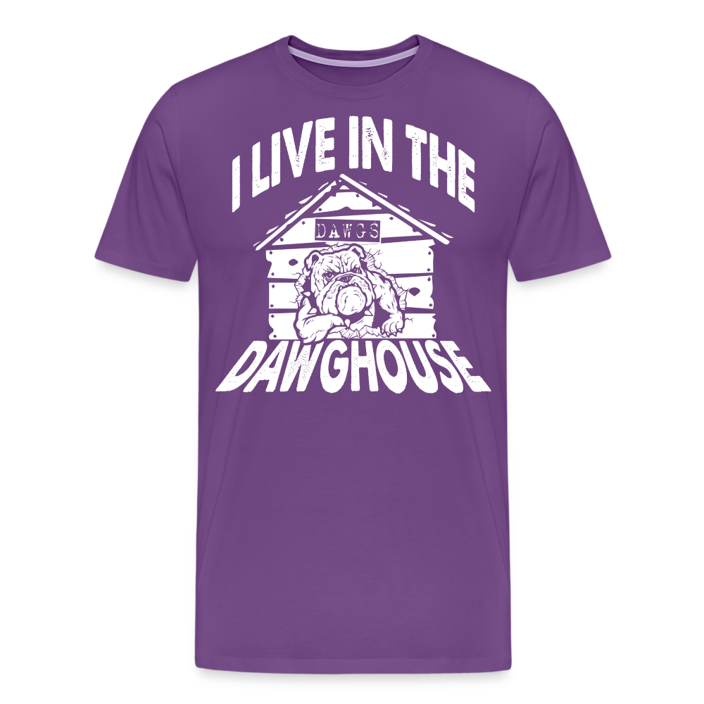 Las Cruces High School Dawghouse T-Shirt - purple