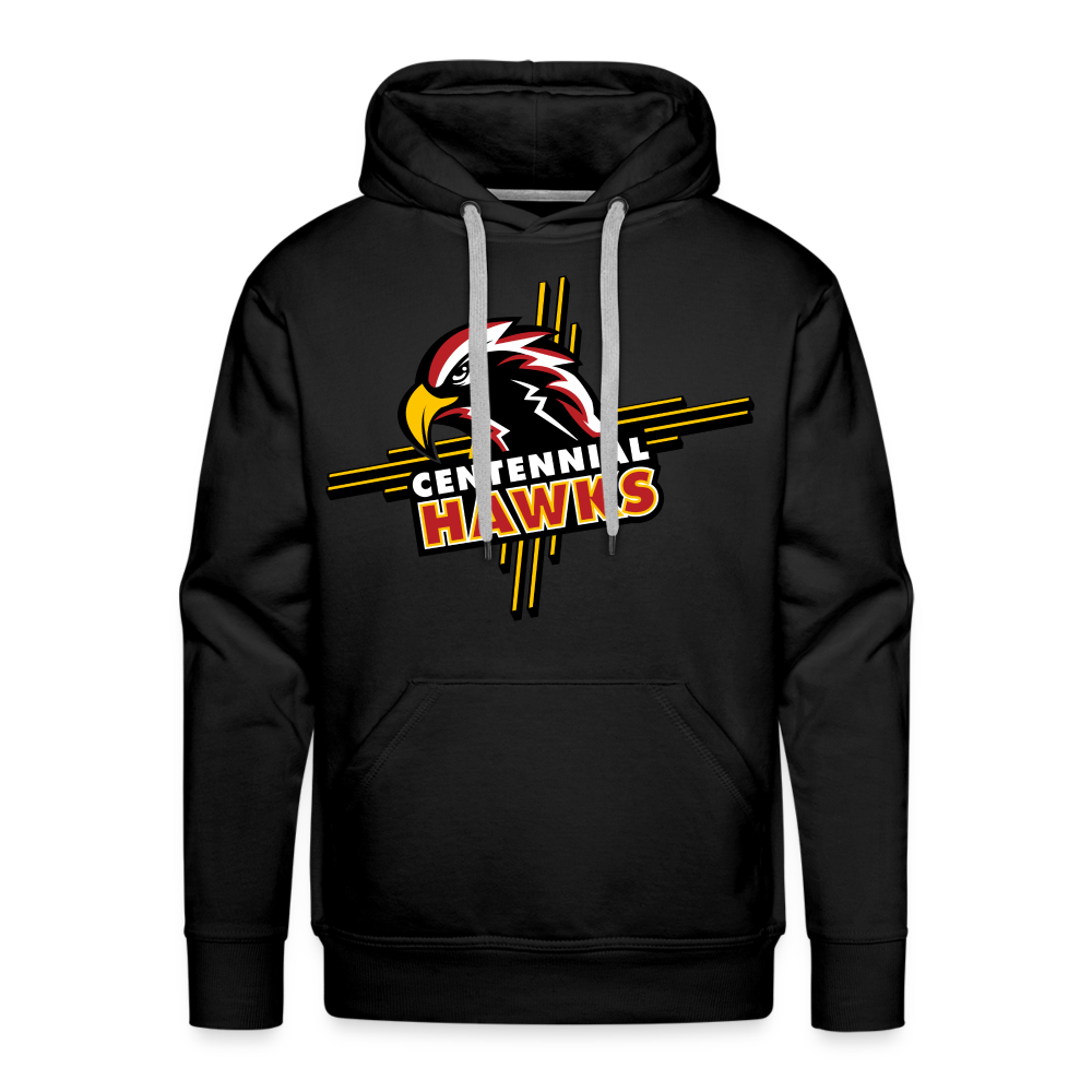 Centennial High School Hawks Logo Hoodie - black