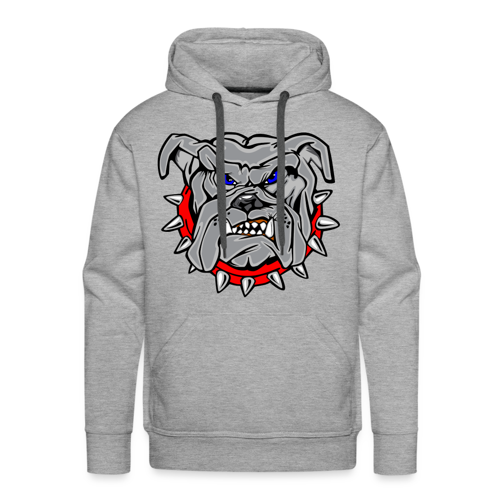 Las Cruces High School Bulldawg Hoodie - heather grey