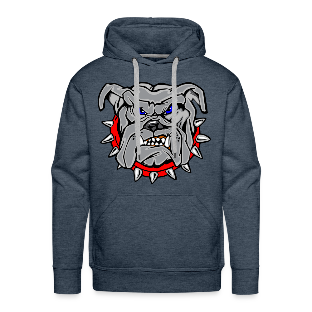 Las Cruces High School Bulldawg Hoodie - heather denim