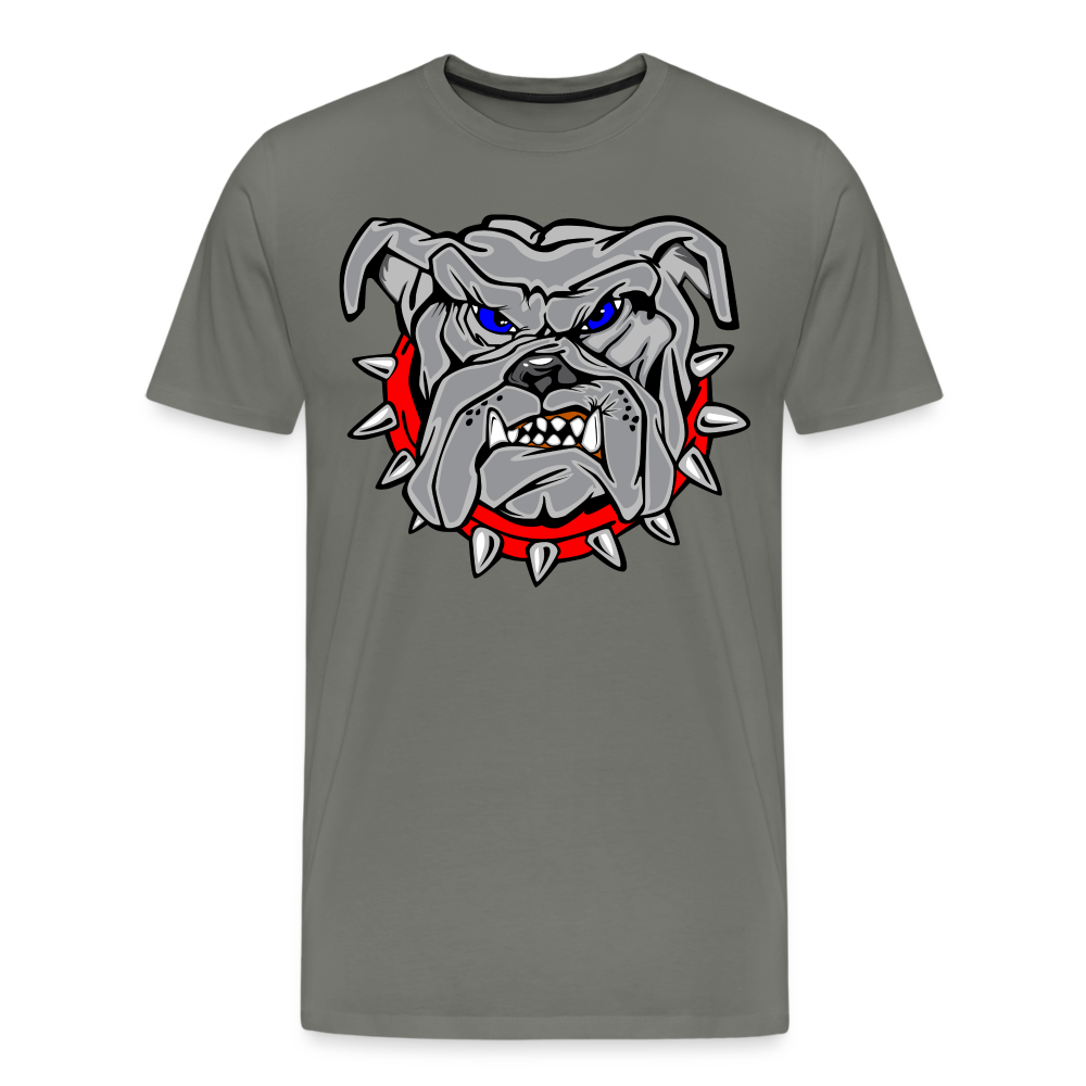 Las Cruces High School Bulldawg T-Shirt - asphalt gray