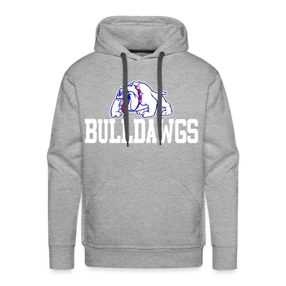 Las Cruces High School Bulldawgs Hoodie - heather grey