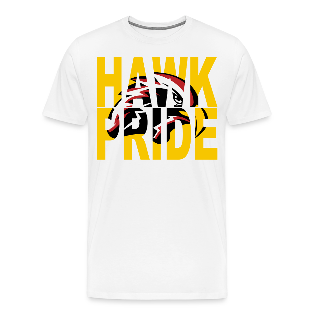 Centennial High School Hawk Pride Knockout T-Shirt - white