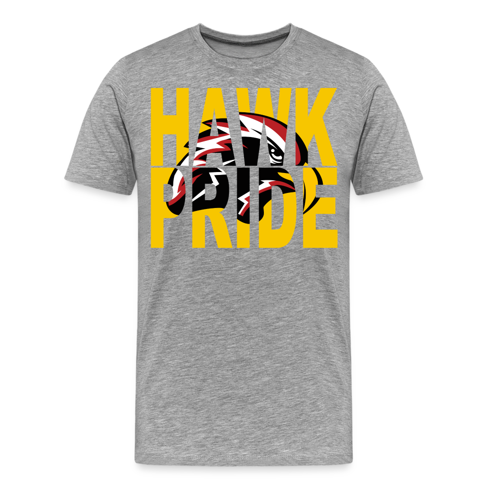 Centennial High School Hawk Pride Knockout T-Shirt - heather gray