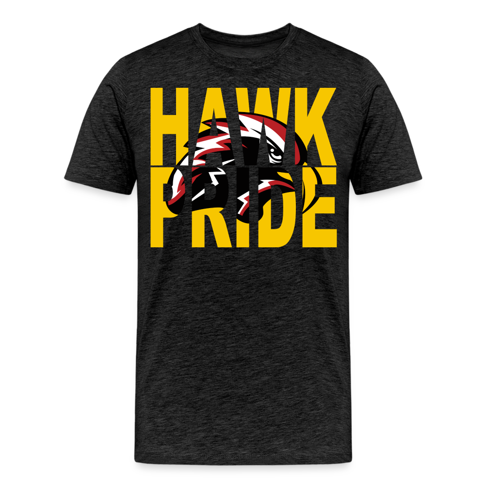 Centennial High School Hawk Pride Knockout T-Shirt - charcoal grey