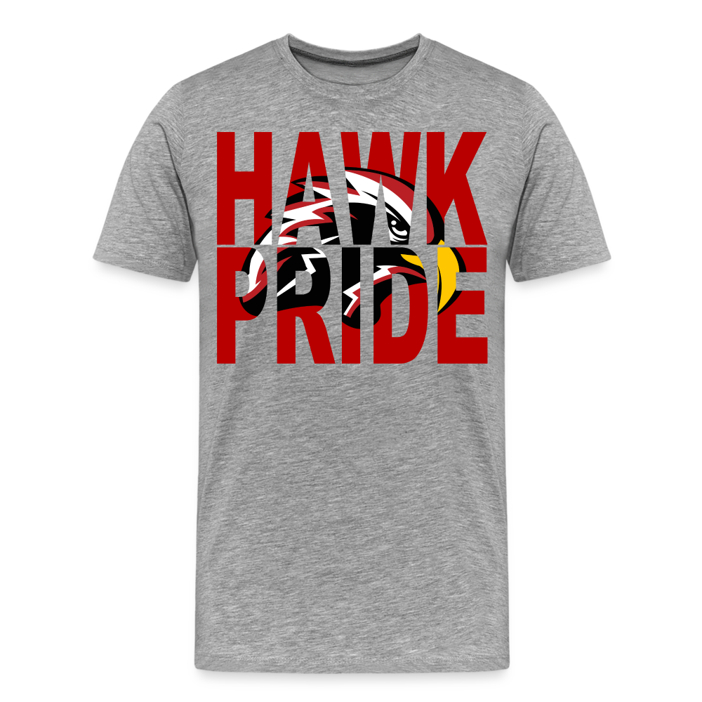 Centennial High School Hawk Pride T-Shirt - heather gray