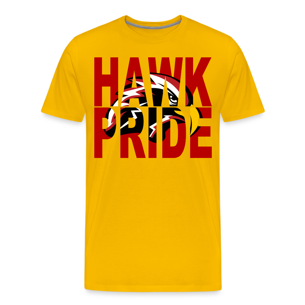 Centennial High School Hawk Pride T-Shirt - sun yellow