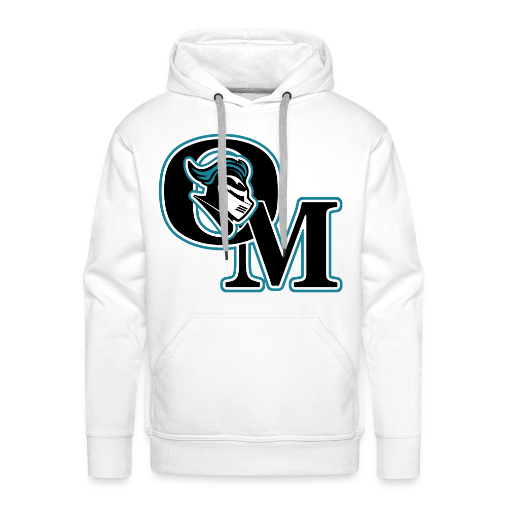 Organ Mountain High School Knights Logo Hoodie - white