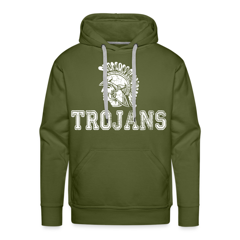 Mayfield High School Trojans Hoodie - olive green