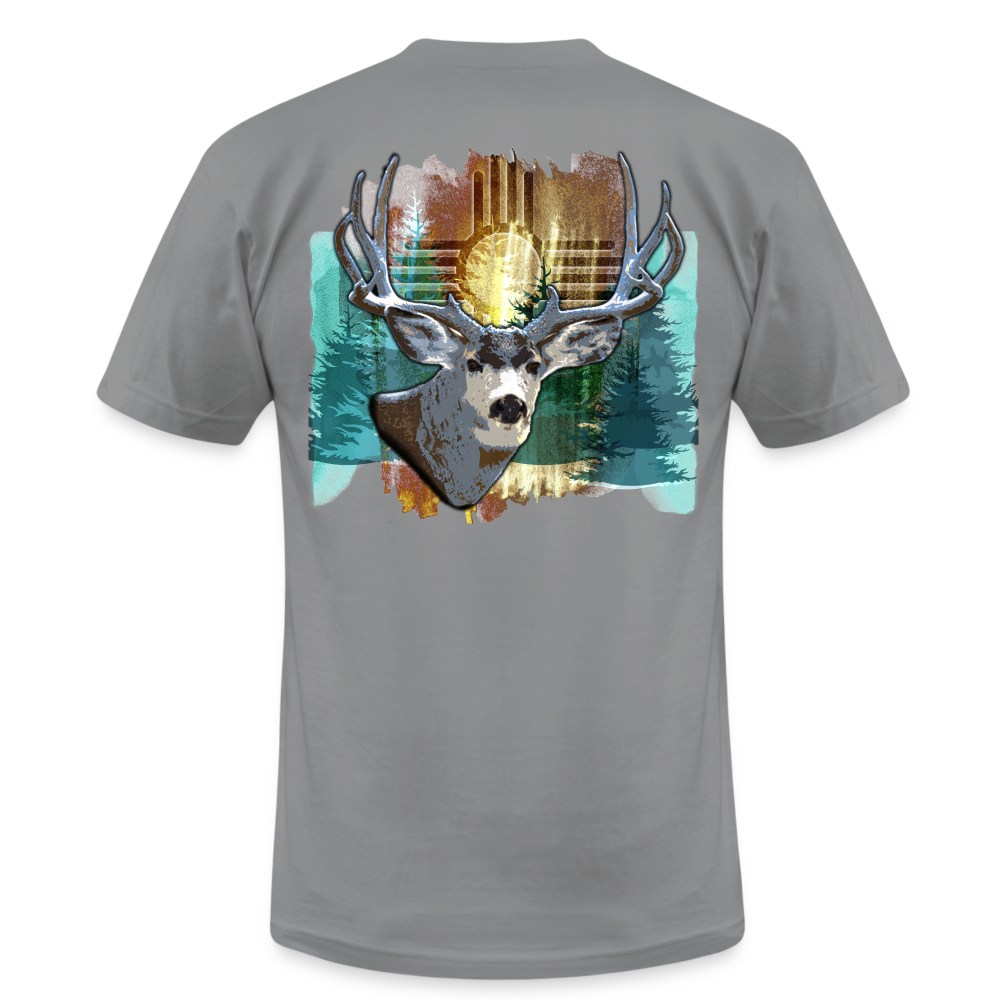 New Mexico Mule Deer T-Shirt - slate