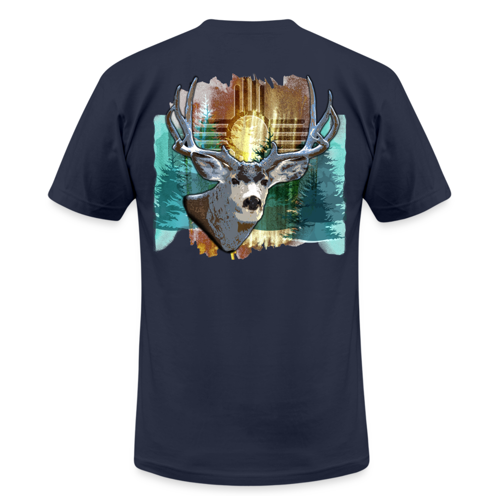 New Mexico Mule Deer T-Shirt - navy