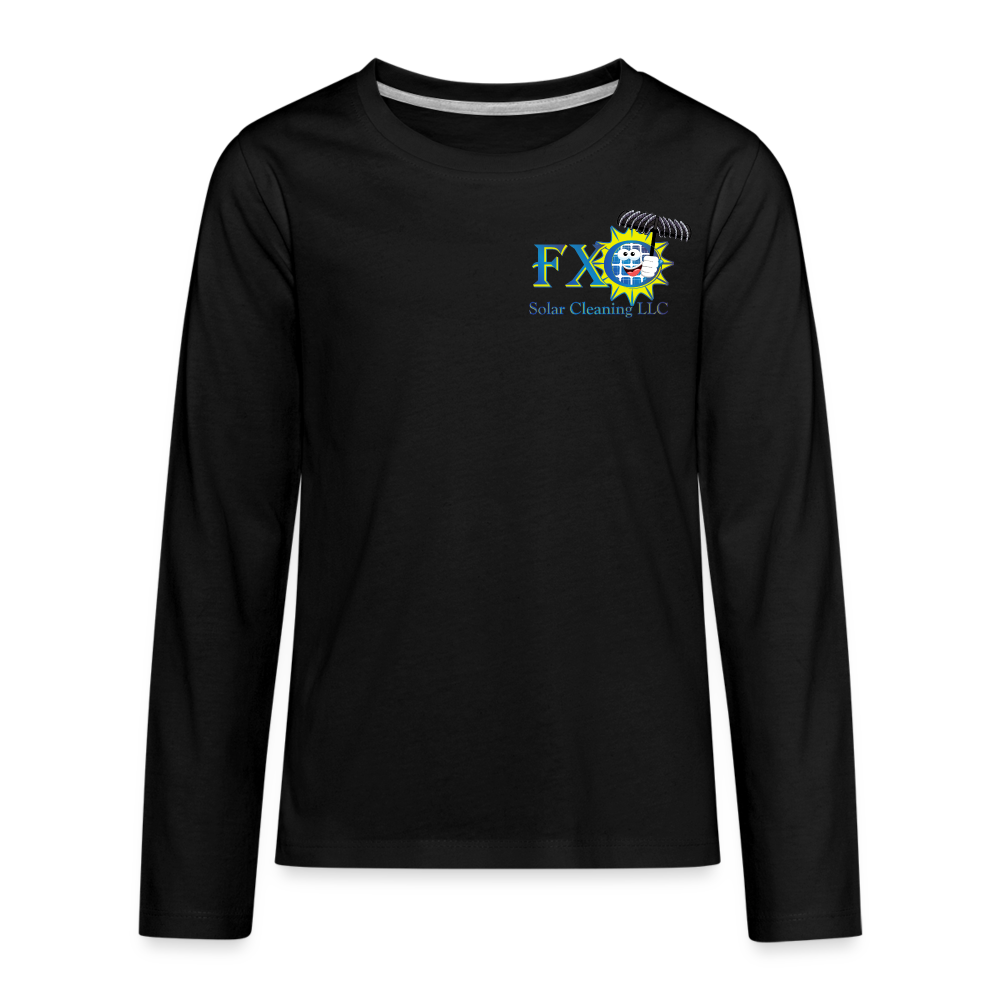 FXO Kids&#39; Premium Long Sleeve T-Shirt - black