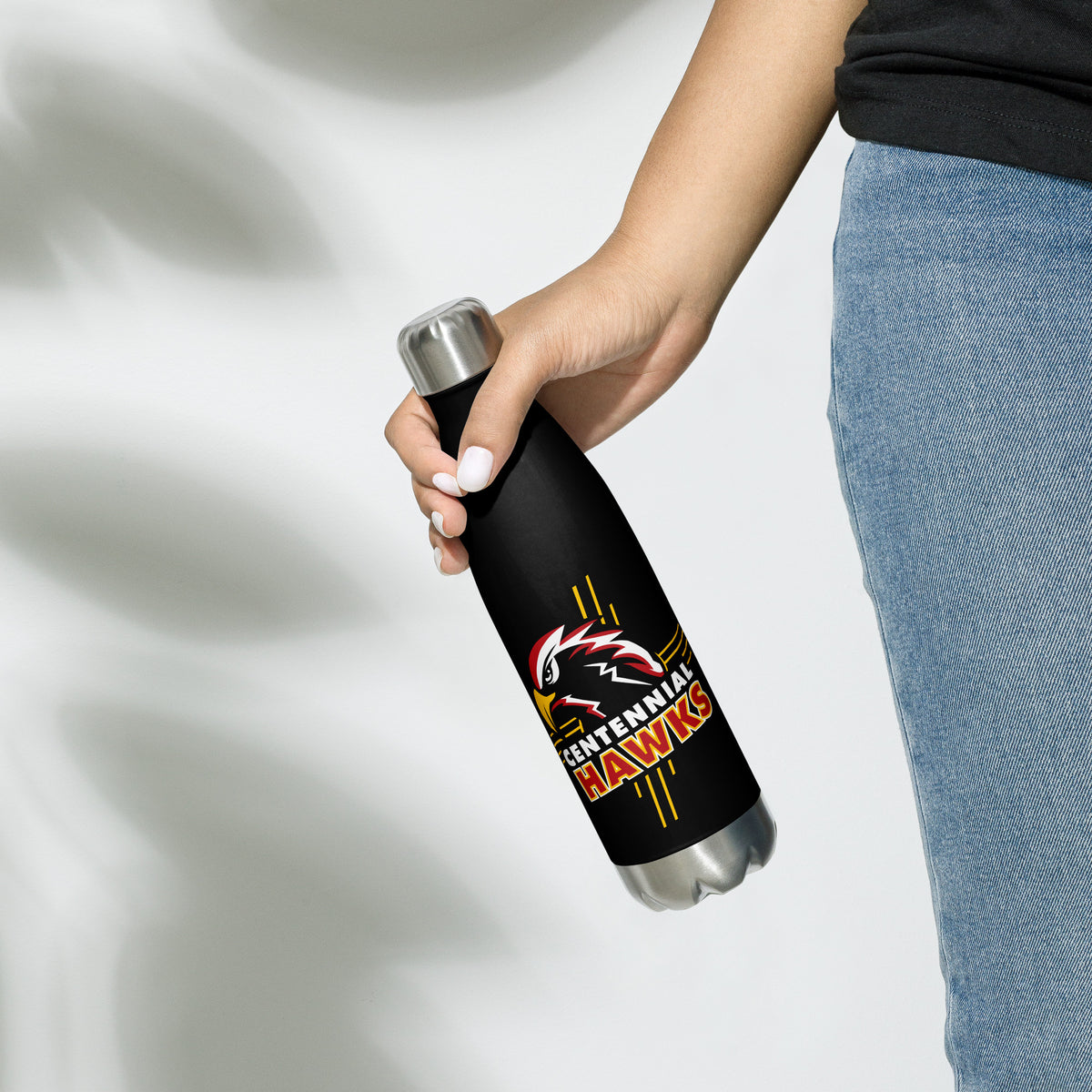 Centennial High School Stainless Steel Water Bottle