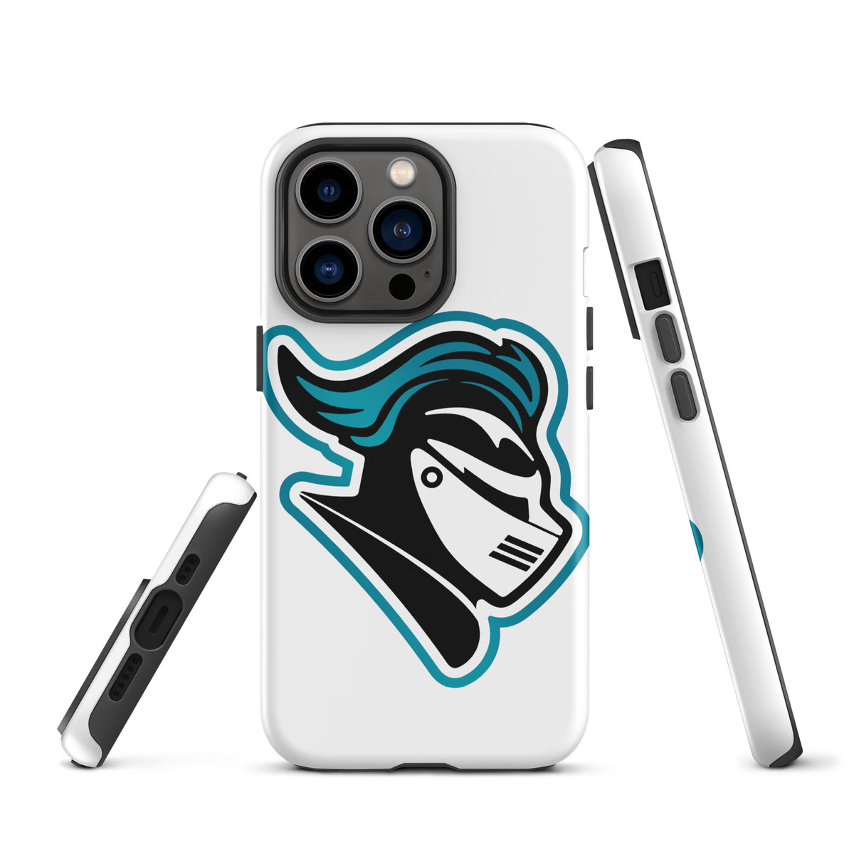 Organ Mountain High School Knight Head iPhone case