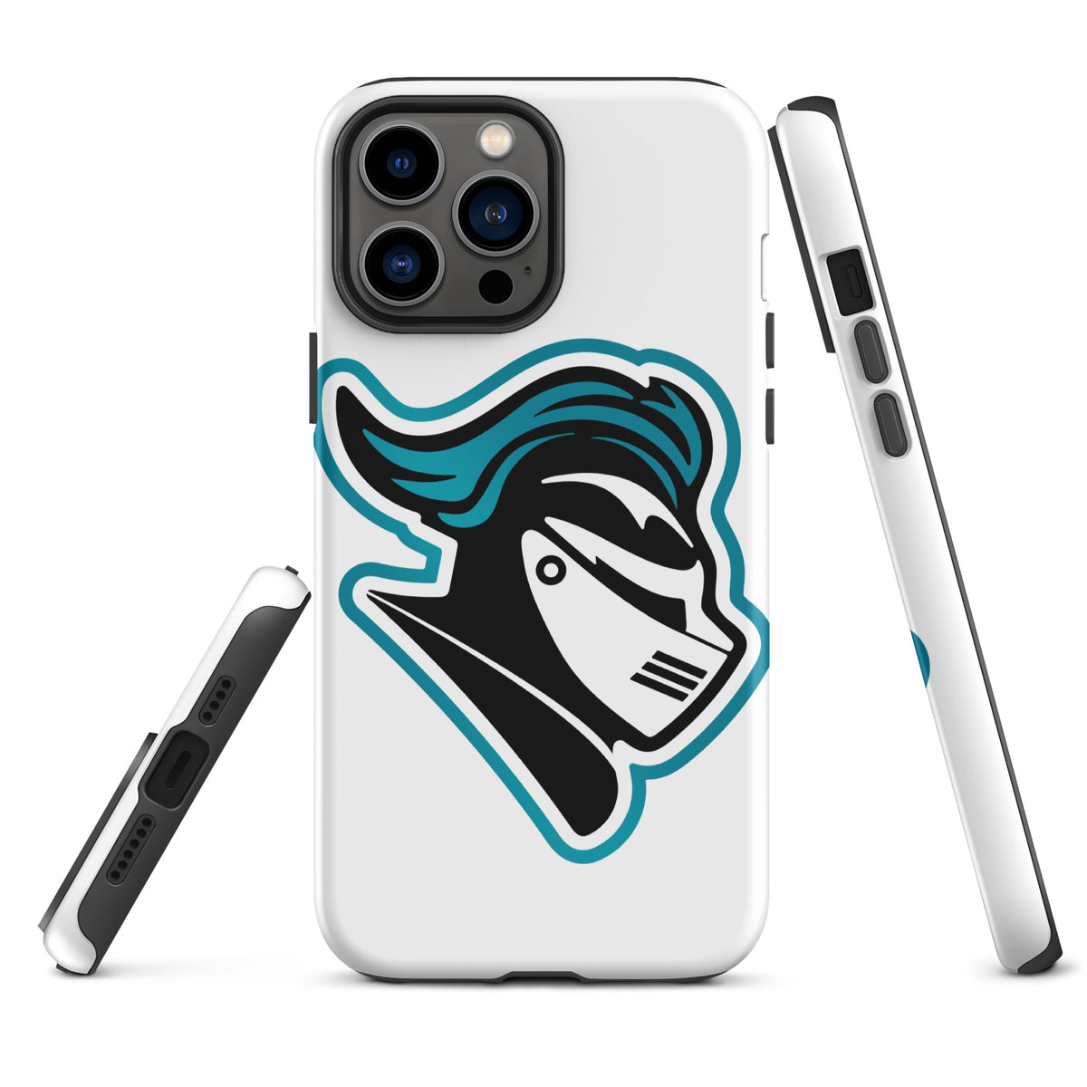 Organ Mountain High School Knight Head iPhone case