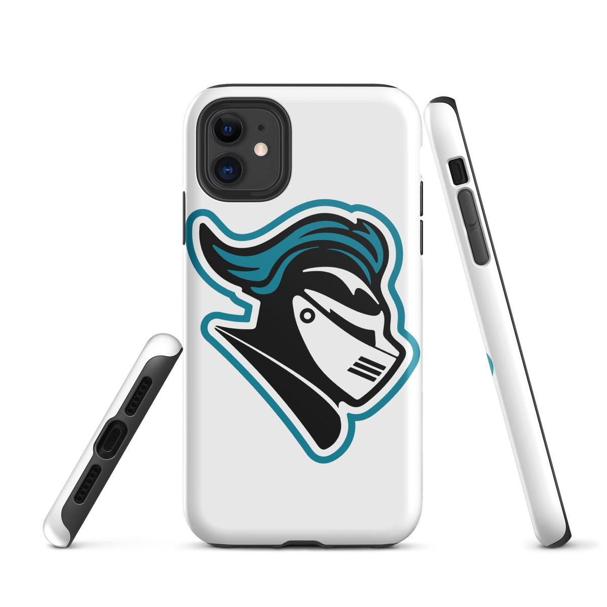 Organ Mountain High School Knight Head iPhone case
