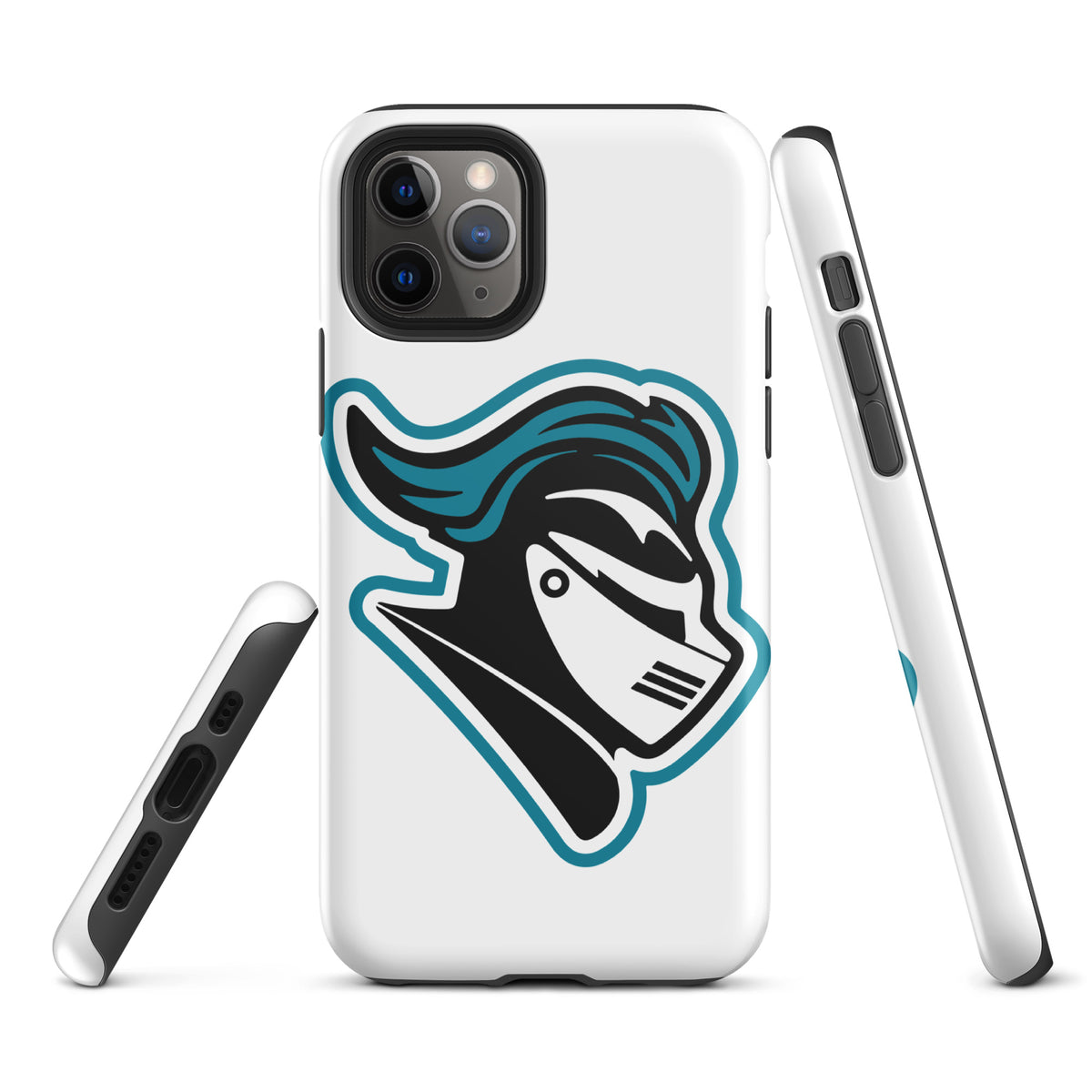 Organ Mountain High School Knight Head iPhone case