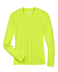 Team 365 TT11L Women&#39;s Performance Dryfit Long Sleeve T-Shirt