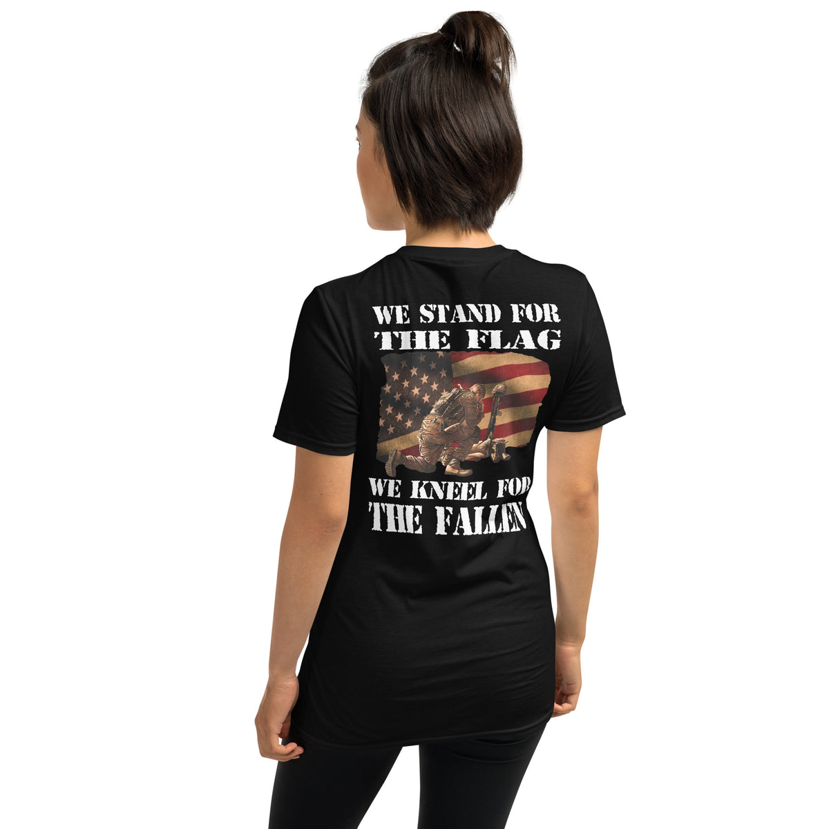 Stand for the Flag, Kneel for the Fallen T-Shirt