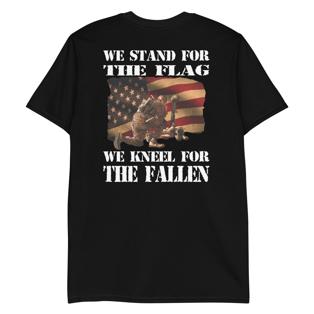 Stand for the Flag, Kneel for the Fallen T-Shirt