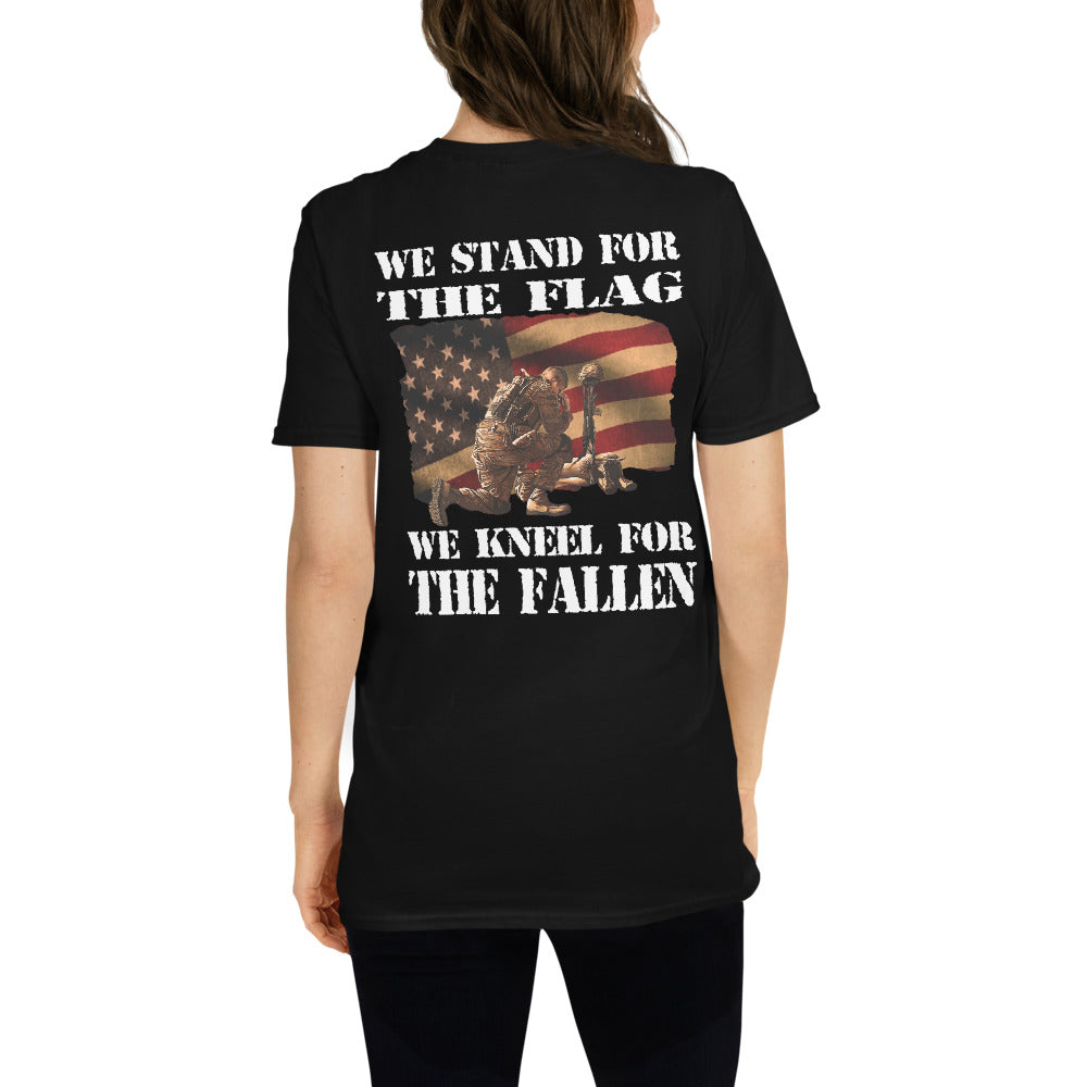 Stand for the Flag, Kneel for the Fallen T-Shirt