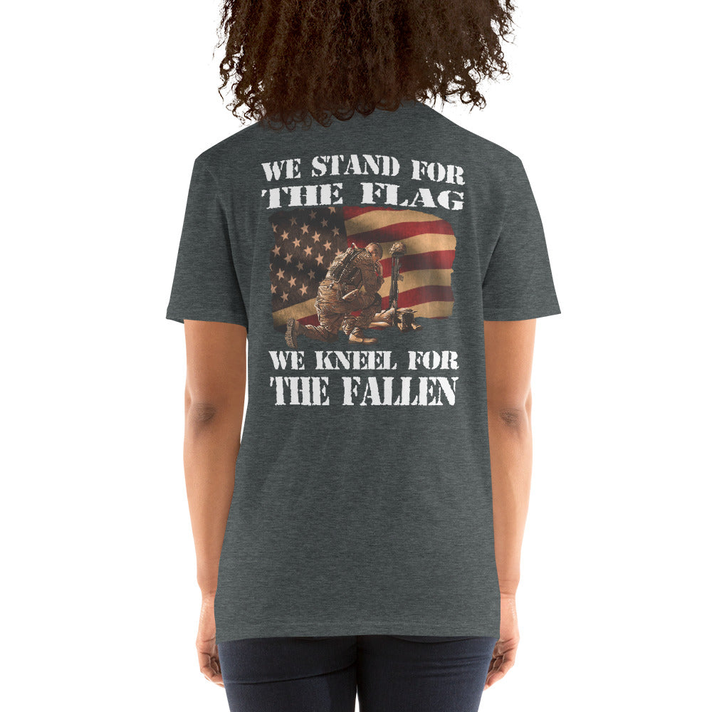 Stand for the Flag, Kneel for the Fallen T-Shirt