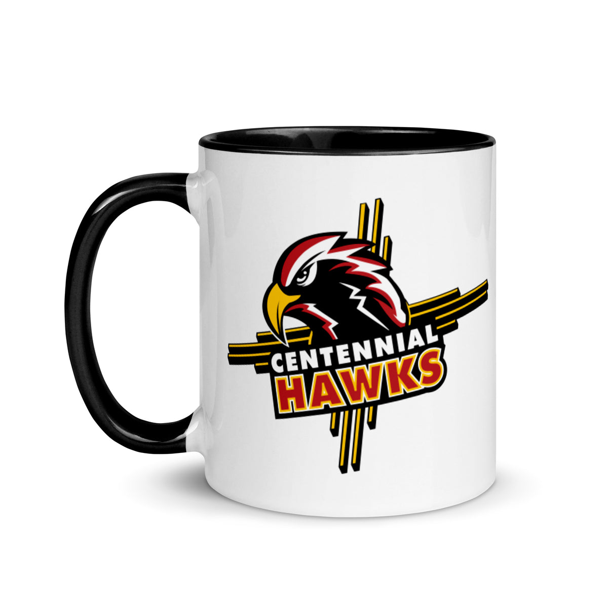 Centennial High School Coffee Mug with Color Handle
